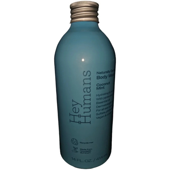 Hey Humans Naturally Derived Body Wash Scent: Coconut Mint - Picture 2 of 3